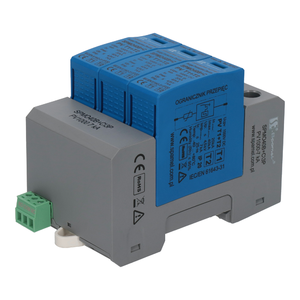 Warystorowy ogranicznik przepięć do instalacji fotowoltaicznych PV 3P, 1000V DC, 7kA,  typ 1+2 (klasa B+C)  - Poglądowe zdjęcie